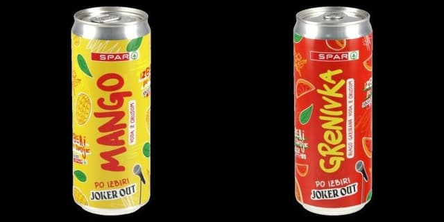 Podjetje Spar Slovenija lansiralo vitaminski vodi Spar v pločevinki