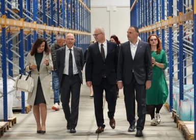 Srbija: Odprli strateški distribucijski center Jusda v Zrenjaninu