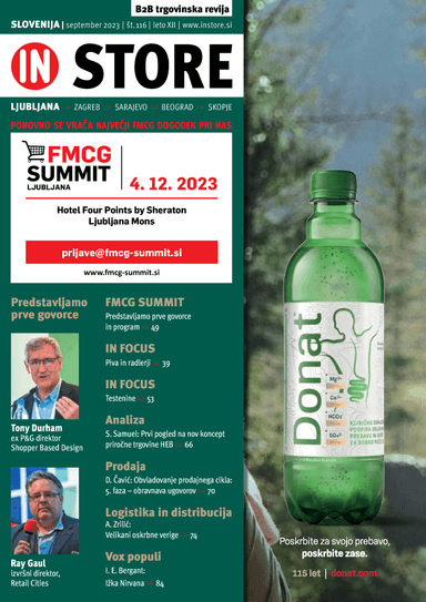 InStore Slovenija št. 116 - september 2023