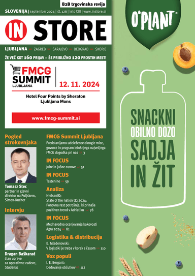InStore Slovenija št 126 - sept 2024