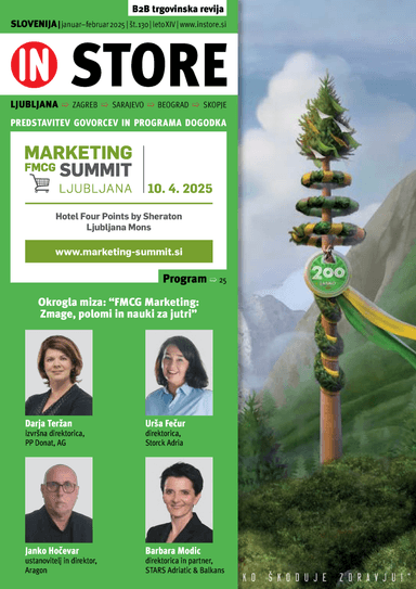 InStore Slovenija št 130 - jan-feb 2025